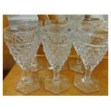 FOSTORIA 6PCS STEMWARE
