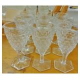 FOSTORIA 8PCS STEMWARE