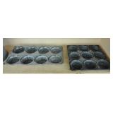 ENAMELWARE MUFFIN TINS