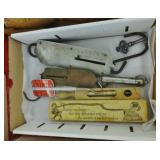 LOT VINTAGE CANDY THERMOMETERS, MORE