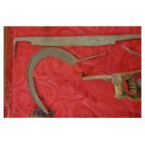 SCYTHE BLADE WITH DRAW KNIFE