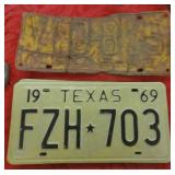 VINTAGE LICENSE PLATE LOT