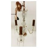 CRYSTAL PRISM HANGING LAMP