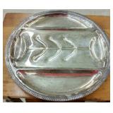 SILVERPLATE STEAK AND POTATO PLATES