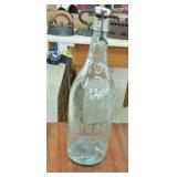 HUDOR GLASS BOTTLE
