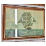 NAUTICAL ART IN FRAME