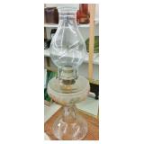GLASS KEROSENE LAMP