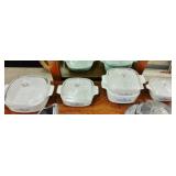 5PCS BLUE CORNFLOWER CORNINGWARE