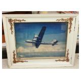 AIRPLANE ARTWORK IN FRAME