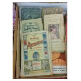 LOT VINTAGE BOOKLETS, BOOKS