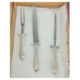 LOT 3 PCS CARVING SET