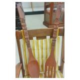 CARVED OVERSIZED UTENSILS