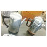 2 COFFEE POTS