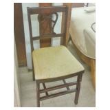 1 OF 4 WOODEN FOLDING CHAIRS