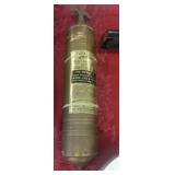 BRASS FIRE EXTINGUISHER