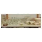 SHELF GLASSWARE, MORE