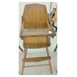 VINTAGE HIGH CHAIR 