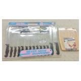 20PC KNIFE SET WITH CUTTING BOARD