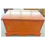 ORANGE MINI HOPE CHEST