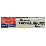 BUDWEISER TEXAS/OKLAHOMA BANNER
