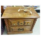 TWISTED WOOD NIGHTSTAND