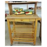 MICROWAVE/KITCHEN ISLAND