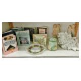 SHELF GARDEN DECOR, BOOKS