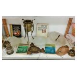 SHELF LAMPS, LIGHT FIXTURES