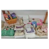 SHELF VINTAGE LINENS