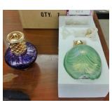 2 CHARCOAL AIR CLEANING OIL LAMPS