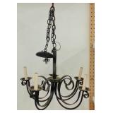 HANGING CANDLESTICK CHANDELIER