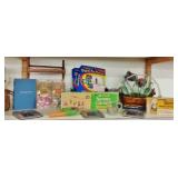 SHELF KIDS TOYS, SOAP, MORE