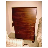 DESK WITH FLIP TOP IN UP POSITION