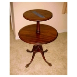 ROUND TWO TIER TABLE