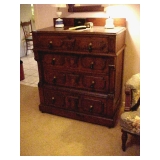 2 OVER THREE CHEST WITH BACKSPLASH