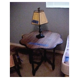 LOW GATELEG TABLE W LAMP