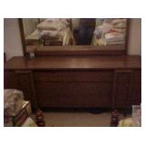 DRESSER W MIRROR