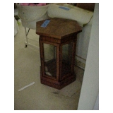 LOW OCCASIONAL STYLE CURIO CABINET