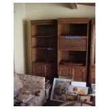 OAK BOOKSHELVES