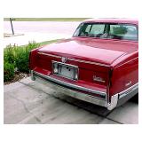 REAR SHOT OF CADILLAC