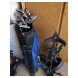Golf clubs $50, cart $20
