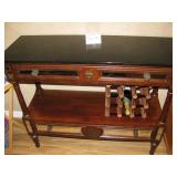 Marble entry table $200