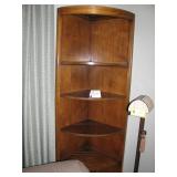 Corner book shelf $50