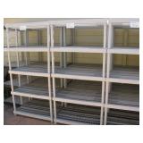 Heavy duty plastic racks, retail for $90 now $30 ea.