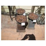 Propane lava rock burners $15 each