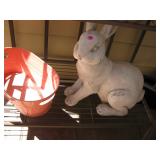 Bunny yard art $20