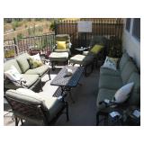 11 piece outdoor furniture set $600