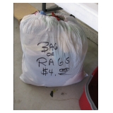Three bags of rags