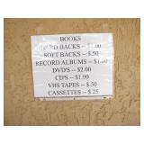 Book and audio prices 