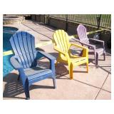 Three chairs $10 each